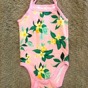 Old navy 6-12 month floral onsie
